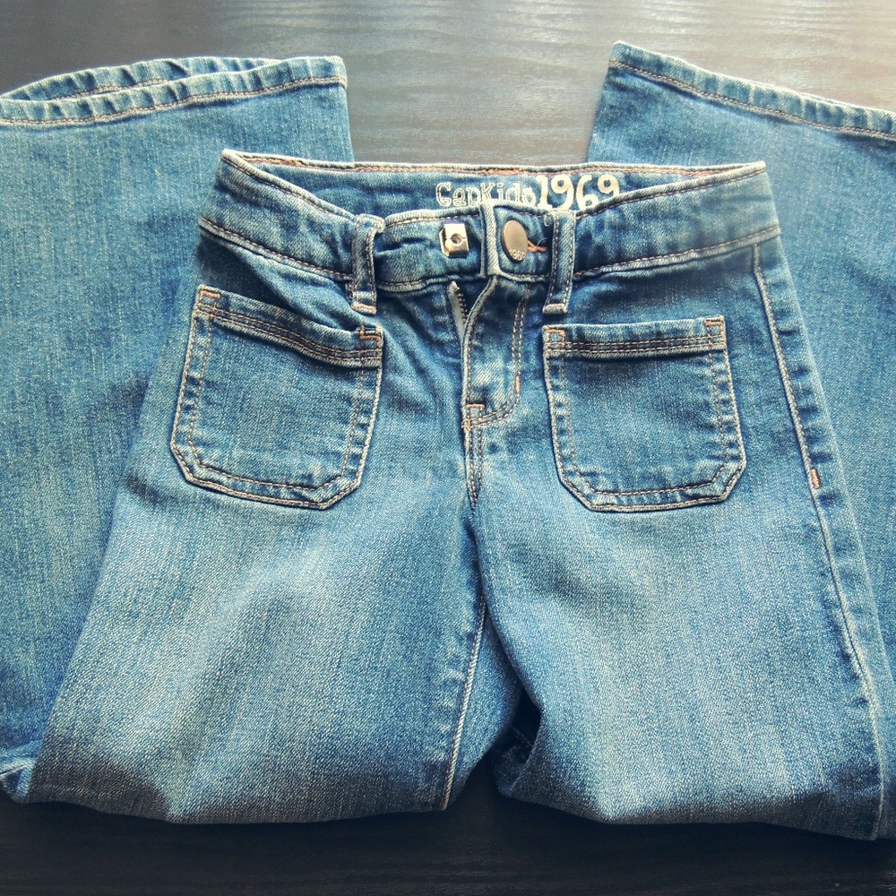 Girls Wide-leg Jeans Sz 5 Slim